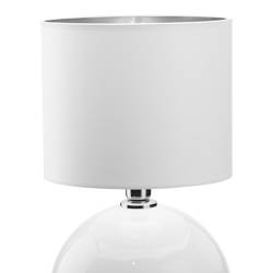 Lampka nocna PALLA Small White/Silver 1xE27