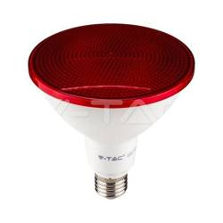Żarówka LED V-TAC 17W PAR38 E27 1300lm czerwona