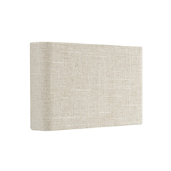 Kinkiet kremowy 2xG9 tkanina SANTANA B Nowodvorski 11655