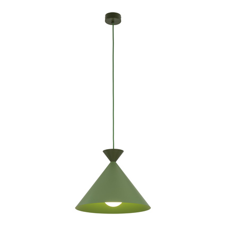 LAMPA WISZĄCA MATTEO PEAPOD GREEN 1XE27  L