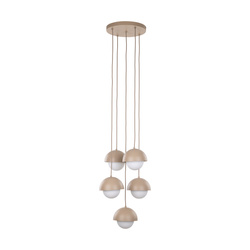 Tk Lighting BONO SABIA 5XG9 LAMPA WISZACA
