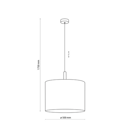 Lampa wisząca DEVA NATURE1xE27