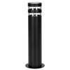 Lampa zewnętrzna RINO 44cm czarna 1xE27