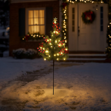 Dekoracja świąteczna Choinka mini zielona 1W LED