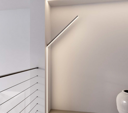 Profil do LED LIPOD architektoniczny Kluś  srebrny anoda 1m
