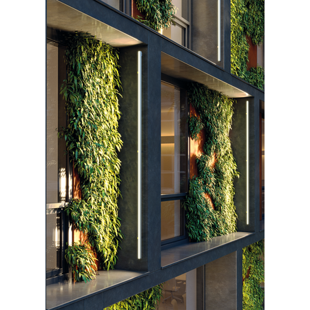 Profil HR-OPTI, anodowany, srebrny, 1000 mm