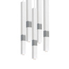Lampa wisząca CASTRO WHITE / CHROME 5xG9