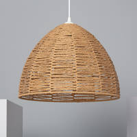 Naturalna lampa wisząca E27 Boho Nabulo