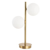 Lampka biurkowa Dorado złota 2xG9