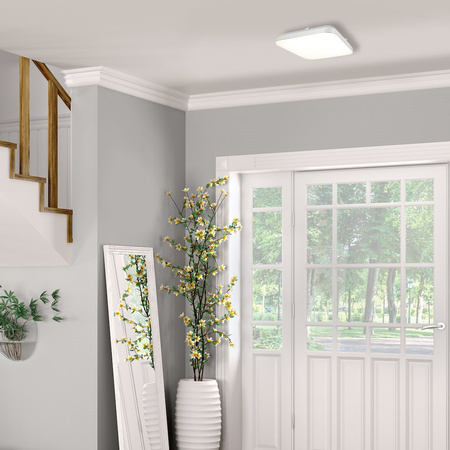Plafon PALERMO biały 40W LED Ściemnialny