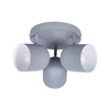 Lampa sufitowa 3xE27 szara 32cm AZURO 98-63236