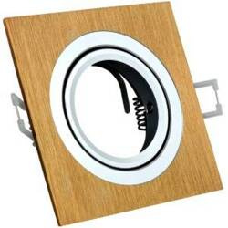 Oprawa podtynkowa SOUTH OPAL-IQA92G2 alum 2in1 złota szczotkowana kwadratowa