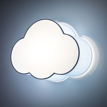 Tk Lighting CLOUD lampa sufitowa NIEBIESKA MINI 2xE27