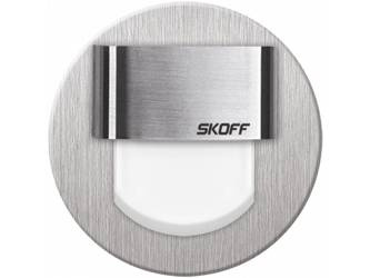 Oprawa schodowa RUEDA mini LED Light Skoff 0,4W 10V DC IP66 szlif inox b. zimna