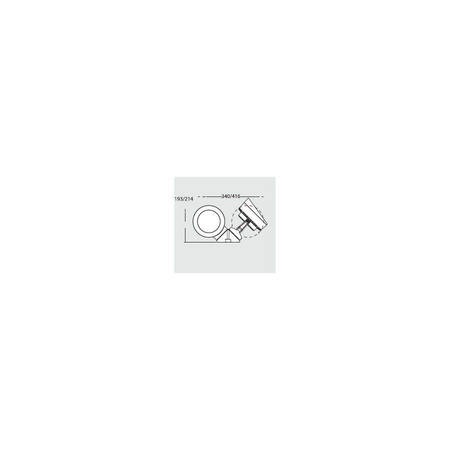Oprawa TOMMY-EL 2L czarny X LED GX53 2X3W 3000K