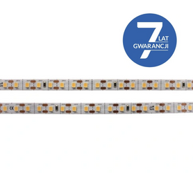 Taśma LED SMD 120 LED/m 4,8W/m 24V 4000K IP20 CRI>90 8mm 7 lat gwarancji 1m