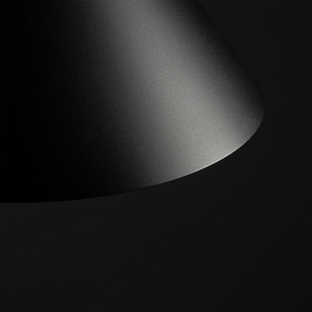 Nowodvorski Lampa wisząca czarna metalowa ZENITH L 