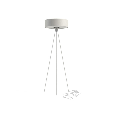 Nowodvorski Lampa podłogowa stojąca biała CADILAC 