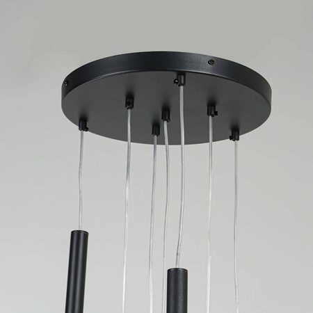  Lampa wisząca Lungo 7xG9 czarna
