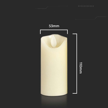 Świeca LED V-TAC Candle 53x110mm VT-7568 2700K