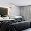 Lampa sufitowa BIANCA Gold 1xG9