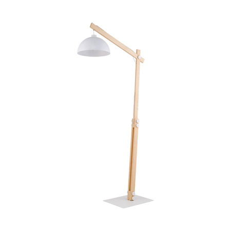 Lampa podłogowa OSLO WHITE 1xE27