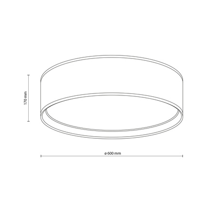 Lampa sufitowa BILBAO Beige/Gold 4xE27 600