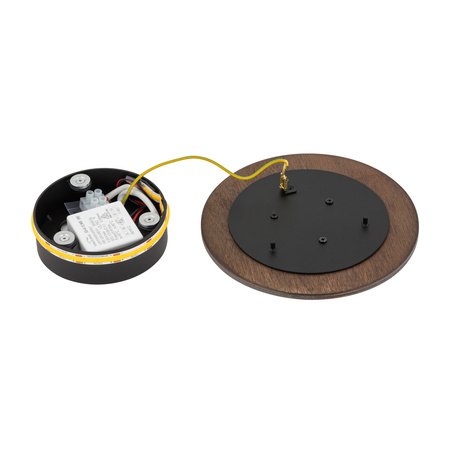 Kinkiet drewniany RING TIMBER LED S 7W 3000K 9cm