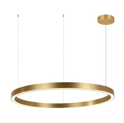 Midway lampa wisząca duża złota LP-033/1P L GD
