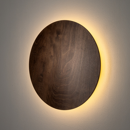 Kinkiet drewniany RING TIMBER LED L 13W 3000K 35cm