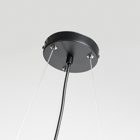 Light prestige Reus wisząca czarna LP-8069/1P BK