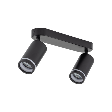 Lampa sufitowa JET Black 2xGU10