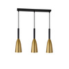 Solin 3 lampa wisząca linia złota LP-181/3L GD