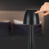 Lampka Biurkowa Nocna V-TAC 3W LED 37cm Ładowanie USB Ściemnianie Czarna 