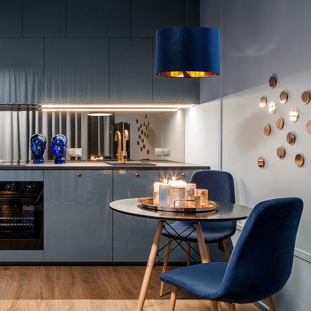 Lampa wisząca TERCINO Blue 1xE27 380