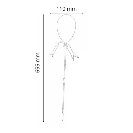 Lampa solarna Led BALONIK