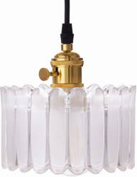 Lampa wisząca sufitowa szklana CAKE