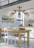 Lampa sufitowa DANI WHITE/GOLD 3xGU10