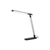 Nowodvorski Lampka biurkowa czarna srebrna CHIC LED 