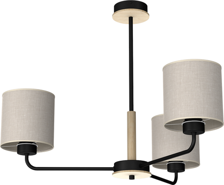 Żyrandol lampa sufitowa ATLANTA 3xE27 LEN