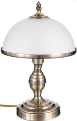 Lampka gabinetowa mosiężna Sofia 1xE14