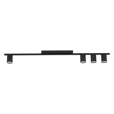 Lampa sufitowa LOGAN Black 4xGU10