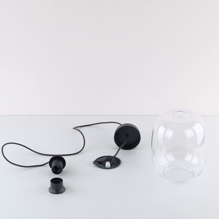 Lampa wisząca ELIO Transparent 1xE27