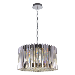 Żyrandol Lampa wisząca RITZ CHROME 12xE14