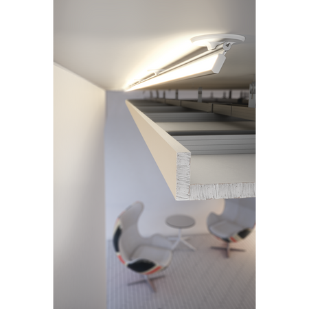 Profil POLI, anodowany, srebrny, 2005 mm