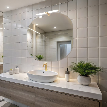 Kinkiet łazienkowy APA gold 6W LED