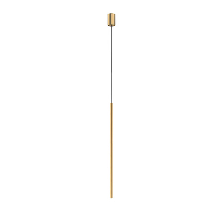 Nowodvorski Lampa wisząca satynowo złota LASER 750 