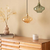 Lampa Wisząca Kryształ Blas 1xE14 Bursztynowa