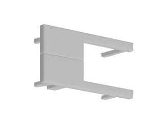 Zaślepka do profilu KRAV-810 C28000C02 szara KLUŚ