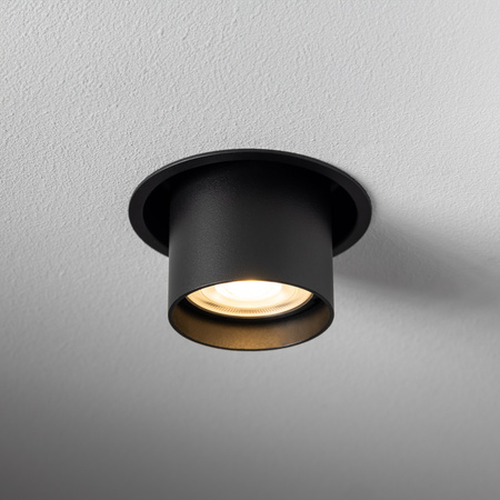 Regulowana lampa podtynkowa MONO SLIDE  GU10 czarny Nowodvorski 10799